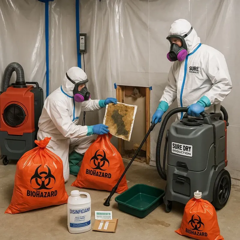 Contaminated Water Handling Protocols process in Fuquay-Varina, NC