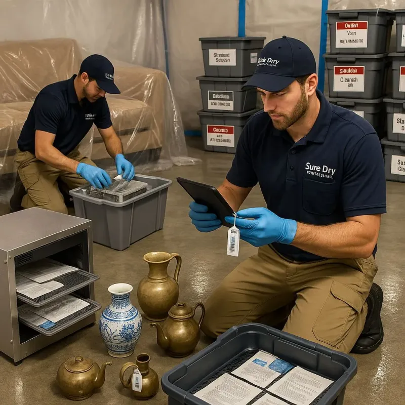 Content Protection and Restoration process in Fuquay-Varina, NC